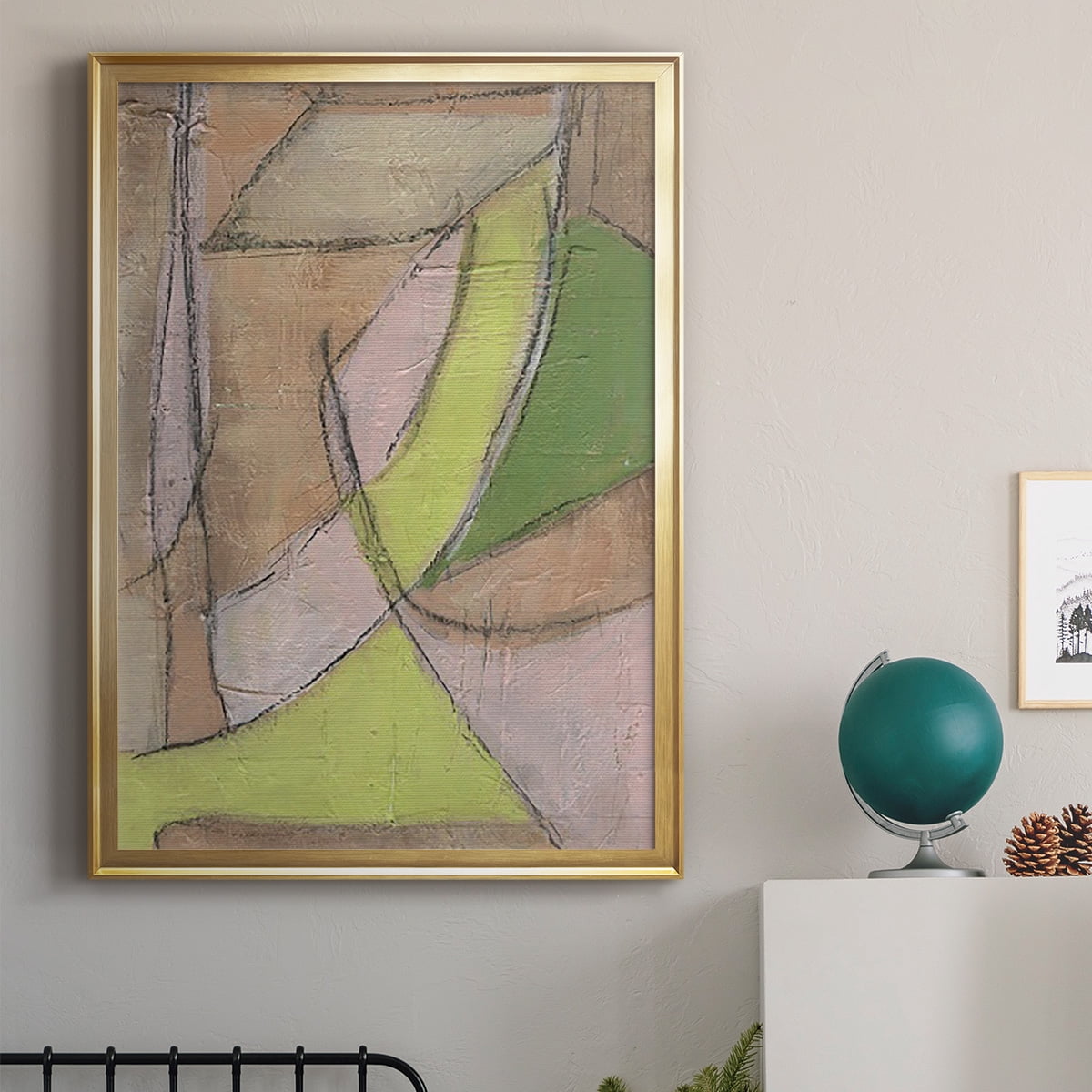 Many Layers II Premium Framed Print, in Gold, Black, or Silver - Ready to Hang