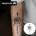 thumbnail image 2 of shiyou-Tattoo Tech, 2 Sheets Large Semi Permanent Tattoo, Adult Art Design Temporary Tattoos, Lasts 1-2 Weeks, Waterproof, Realistic Look, No Adhesive, No Reflection (Starlight Design), 2 of 4