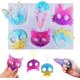 thumbnail image 1 of Molde de resina para llavero de autodefensa, molde de fundición epoxi de silicona anti-lobo con 10 llaveros para hacer joyas, colgantes, manualidades de cristal (garra de gato, búho, calavera, perro) Xemadio WMZL-1072, 1 of 7