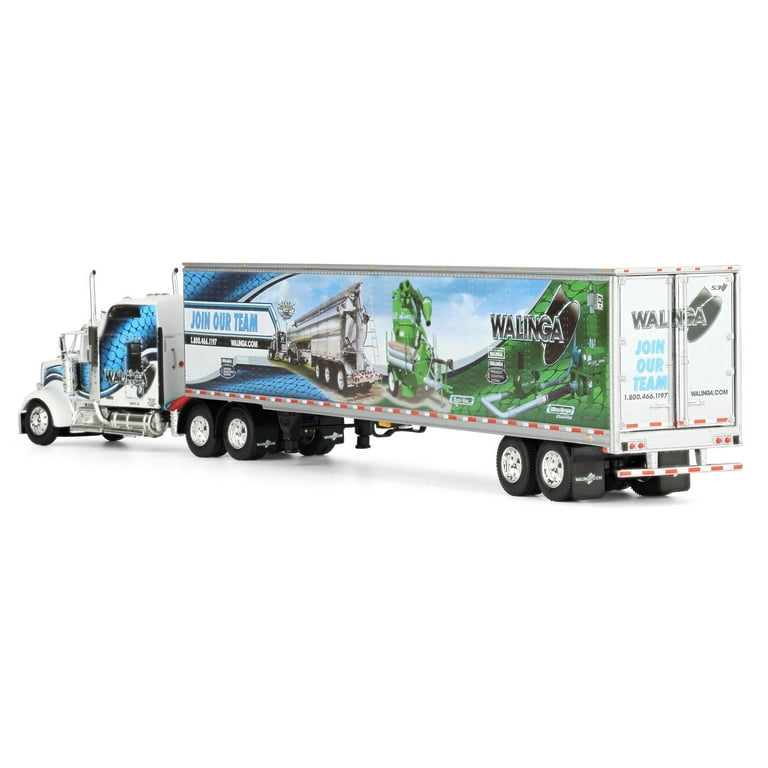 First Gear DCP 1/64 Kenworth W900L Studio Sleeper with 53ft