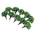 thumbnail image 1 of 10pc 1/200 Arbres Peints Modèle Mise en Page Décor Modèle Kits de Construction Pièces DIY Bleu Vert, 1 of 8