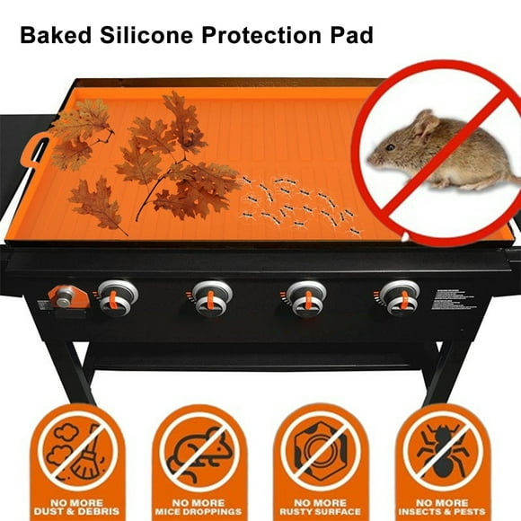 Sunjoy Tech Silicone Oven Mat Easy to Clean Cooking Protective Cover Heat Resistant Grill Pan Protection Mat Home Supply
