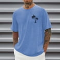 thumbnail image 2 of Men's Short Sleeve Crew Neck Basic T-Shirts Comfortable and Durable for All Seasons, 2 of 5