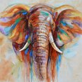 thumbnail image 1 of HD Impreso Sin Marco Cabeza de Lona Pintura de la Lona Wall Art Pictures Decor Irfora Los 60 * 60cm, 1 of 7