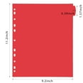 thumbnail image 3 of RYWESNIY 8 Tab Plastic Binder Dividers,Write and Erase Dividers for Binders, Multicolor, school supplies, 3 of 7