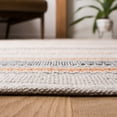 thumbnail image 4 of SAFAVIEH Montauk Spots Geometric Striped Cotton Runner Rug, Orange/Beige, 2'3" x 8', 4 of 7