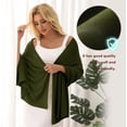 thumbnail image 4 of Tencel Shawl Wraps 70 x 35in Travel Essentials Lightweight Pashmina for Travel Blanket Scarf UPF 50+, 4 of 6