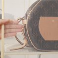 thumbnail image 4 of Multi Layers Transparent Hanging Handbag for Wardrobe Closet Dust-proof Storage Case Wallet Big Tote Bag Clothes Organizer, 4 of 9