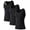 01#black, variant on Toptie Men's 3 Pack Under Base Layer Sport Tank Top, Compression Shirt-01#Black/Blue/White-S