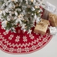thumbnail image 4 of Dual-sided Festive Knit Tree Skirt, 4 of 4