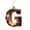 G, variant on Xuniizn 26 Letter Ornaments for Christmas Tree Decorations, Acrylic Letter Personalized Christmas Ornaments, Xmas Alphabet for DIY Crafts, Christmas Decorations for Home & Tree (2025 New C)