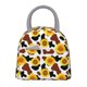 thumbnail image 1 of Fotbe Cow Print Sunflower Bolsa de Almuerzo con Estampado, Lonchera Aislada, Contenedor de Comida Reutilizable Tipo Cooler a Prueba de Fugas, 1 of 6