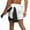 White, variant on LYMAYTER Men Runing Shorts for S-2XL Summer Woven Quick-Dry Dual-Layer Lightweight for Athletic Shorts