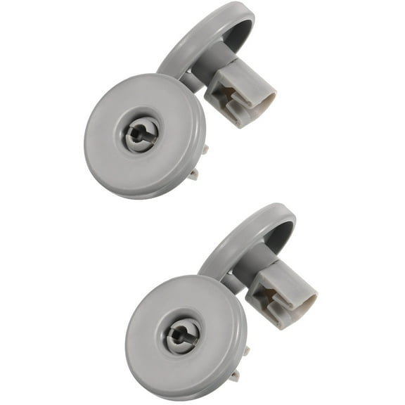 WORGEOUS 4 pcs  Dishwasher Rack Wheel Lower Dishrack Roller Replacement Dishwasher Roller