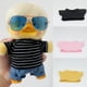 thumbnail image 2 of Muñeca de algodón para bebé, juguete de felpa Simple, camiseta de Color sólido, vestido de pantalones cortos de vaquero, 3 por 20cm, 2 of 5
