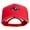 Red, variant on Panther Five Panels Pro Style Trucker Mesh Cap - Red OSFM