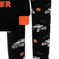 thumbnail image 4 of SOFTCCLO Boys Outfits Halloween Graphic Print Long Sleeve Crewneck Sweatshirt Sweatpants Loungewear 2 Piece Outfits Size 2-3Y, 4 of 4