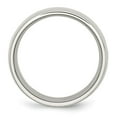 thumbnail image 2 of Stainless Steel Polished White Ceramic Inlay 9mm Band, 2 of 6