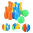 thumbnail image 4 of TAILTOSS 1 Set Bowling Game for Kids Assorted Color Math Strategy Skills Improvement, 4 of 8