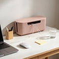 thumbnail image 4 of PONPRNGY Cable Management Box with Lid, Plastic Cable Box Organizer, for Wire, Power Strip, Surge Protector, Extension Cords Hider Cover, for Home office, Desk and Floor, 4 of 6