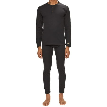 DA UOMO 2PC Set Intimo Termico Top Fondo Long John Waffle Nuovo - Foto 8