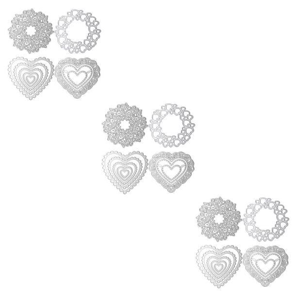 Naiovety 1 Set School Supply Rust-proof Creative Template Use Exquisite Easy DIY Molds Dies to for Making Album Paper Scrapbooking Type1 NO1
