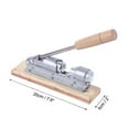 thumbnail image 6 of Nutcracker Heavy Duty Nut Cracker Tool for Pecans Walnuts Chestnuts – Manual Nut Crackers for All Nuts with Wooden Base, Nutcracker for Nuts Kitchen Tool, 6 of 7