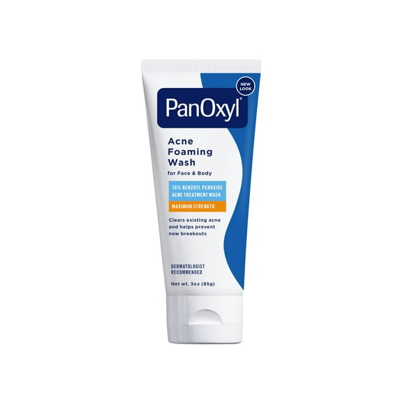 Limpiador facial PanOxyl Acne Foaming con peróxido de benzoilo 10% 90 ml