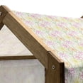 thumbnail image 5 of Floral Pet House, Hand Drawn Colorful Flourishing Spring Flowers Sketchy Design Natural Garden Theme, Outdoor & Indoor Portable Dog Kennel with Pillow and Cover, 5 Sizes, Multicolor, by Ambesonne, 5 of 5