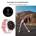 thumbnail image 3 of FreshFun Smartwatch, Pantalla AMOLED de 1.43" Reloj Inteligente con Llamada Bluetooth, 100+ Modos Deportivos, Monitoreo de Frecuencia Cardíaca, Oxígeno y Presión, 2 Correas de Reloj, 3 of 5
