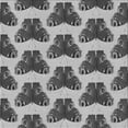 thumbnail image 1 of Ahgly Company Indoor Square Patterned Silver Gray Area Rugs, 6' Square, 1 of 6