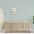 thumbnail image 3 of Stupell Industries Coastal Sea Casts Its Spell Quote Blue Crab Seashells Canvas Art, 17 x 17, by Stephanie Workman Marrott, 3 of 7