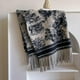 thumbnail image 3 of Capa cálida de invierno, bufanda extragrande, reversible, para mujer, 170 x 110 cm, 3 of 4
