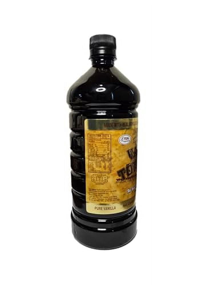 Mexican Vanilla Totonac’s - 33.2 Oz (1 Lt) Bottle - Pure Vanilla Extract Cooking and Baking