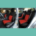 thumbnail image 3 of For 2012-2017 Toyota Camry LE | SE | XSE | XLE FH Group Neoprene Waterproof Custom Fit Car Seat Covers - Red Full Set, 3 of 11