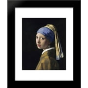 The Girl with a Pearl Earring 20x24 Framed Art Print by Johannes Vermeer