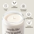 thumbnail image 2 of 7oz White Matte Glass Candle, Lavender Scented, Parent Gift, Aromatherapy Candle for Home, Gift for Mom and Dad, 2 of 7