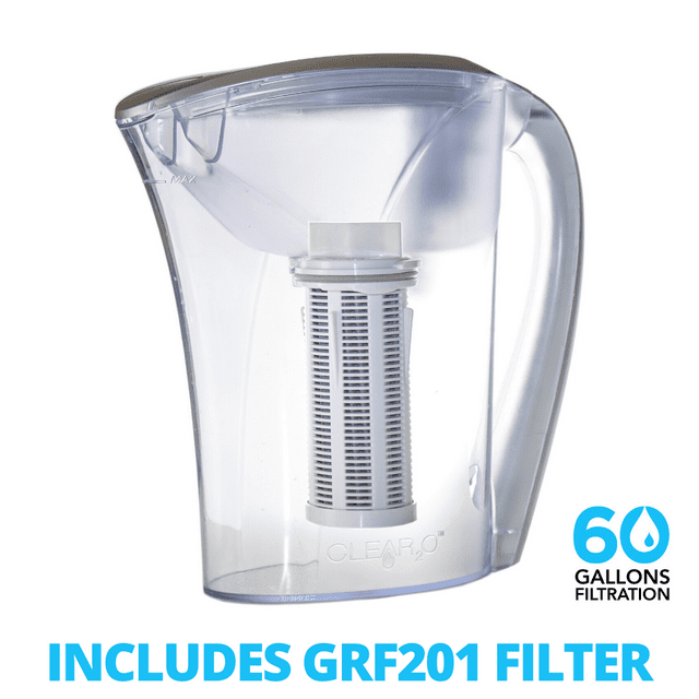 Clear2O Gravity Advanced Filter Water Pitcher - GRP200