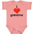thumbnail image 3 of Inktastic I Love Grandma Boys or Girls Baby Bodysuit, 3 of 5
