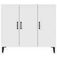 thumbnail image 3 of vidaXL Sideboard White 90x34x80 cm Engineered Wood, 3 of 5
