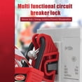 thumbnail image 3 of Bloqueo de Seguridad del Interruptor de Circuito, Dispositivo de Bloqueo de CircuitO de Ajuste Universal Expositivo de Nylon Pa 2pcs Resistente a la erosión para la industria, 3 of 7