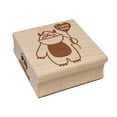 thumbnail image 1 of Valentine's Day Monster Heart Balloon I Love You Anniversary Square Rubber Stamp Stamping Scrapbooking Crafting - Medium 1.75in, 1 of 7