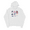 White, variant on Alien Stage ALNST Classic Unisex Merch Hoodies - Cotton Long Sleeve Pullover, Hooded Casual Streetwear for Men Women,XXS,Gray