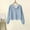 a Light Blue, variant on Lindreshi 2 Piece Sweat Suits for Women Women Long Sleeved V-Neck Sweater Plus Pants Sweater Set with Buttons with Pockets Suit