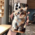 thumbnail image 3 of Funda de teléfono con bonito gatito bebé para iPhone 16, 15, 14 Pro Max, 16, 15, 14, 13, 12 Pro, 15 Plus, iPhone 11, 3 of 5
