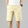 thumbnail image 5 of WRKEKC Mens Casual Shorts Print Design 5-Inch Shorts Thin Straight Leg Multiple Pockets Cargo Shorts for Summer Outdoor Activities, 5 of 9