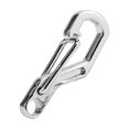 thumbnail image 4 of FAGINEY 5PCS/Bag EDC Alloy Outdoor Mini Spring Hook Keychain Carabiner Key Ring Clips Hook , locking carabiner, keychain tool, 4 of 7