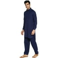 thumbnail image 6 of Pakistani Indian Dress Bollywood Cotton Pathani Kurta Salwar Clothing..., 6 of 8