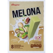 Binggrae Melona Pistachio Frozen Dairy Dessert Bars, 19 fl oz, 8 Ct