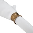 thumbnail image 4 of Saro Lifestyle Hammered Napkin Ring (Set of 4), 4 of 4